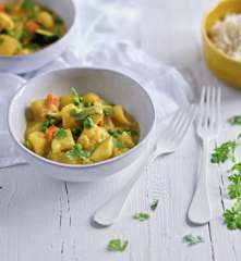 Caril indiano vegetariano