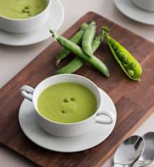 Crema de guisantes