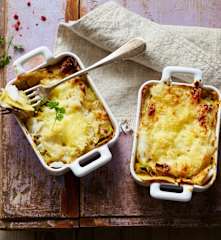 Lasagnes de poisson aux champignons