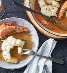 Congrio a la cerveza