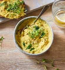 Linsen-Curry-Aufstrich