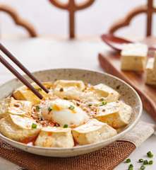 臭豆腐肉饼蒸蛋