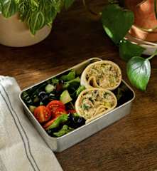Chopped Chicken Caesar Wrap