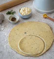 Suet pastry with thyme