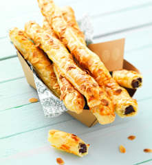 Ficelles croustillantes au chocolat