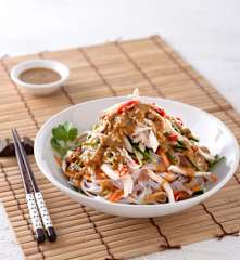 涼拌雞絲寬粉