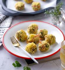 低脂五色蔬菜丸子