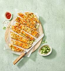 Süßkartoffel-Mais-Tortilla