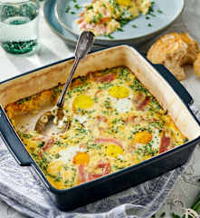 Holländische Käse-Eier