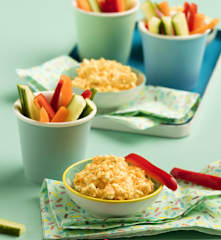 Karottenhüttenkäse