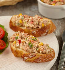 Tuňáková pomazánka s kukuřicí