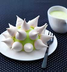 Dessert meringué comme un mojito
