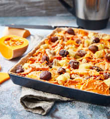 Tarte aux légumes d'automne