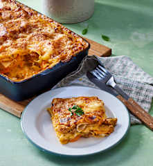 Mairübchen-Möhren-Lasagne