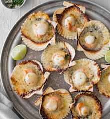 Ostiones a la parmesana