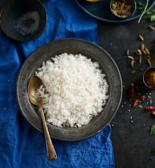 Basmati-Reis, gekocht