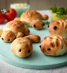 Cheesy Animal Rolls