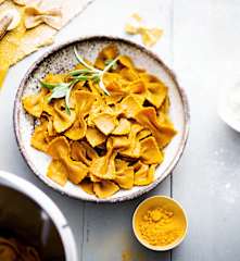 Pâtes fraîches jaunes