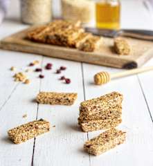 Barres de céréales au quinoa