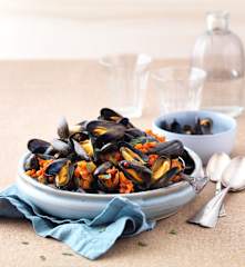 Moules à la provençale