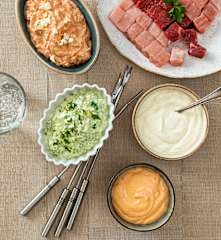 Fondue Chinoise Saucen 4 in 1