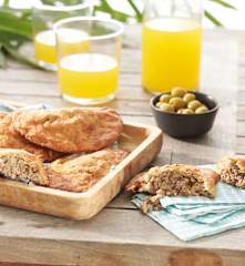 Empanadillas de carne con aceitunas