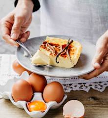 Flan pâtissier sans pâte
