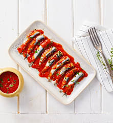 Sarde al sugo di pomodoro