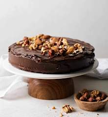 Gâteau crèmeux au cacao sans gluten