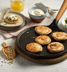 Buchweizenblinis (glutenfrei)