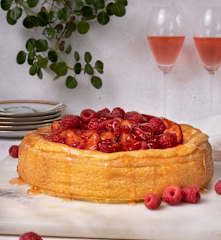 Çilekli Frambuazlı Cheesecake