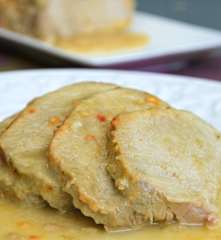 Lombo de porco à brasileira