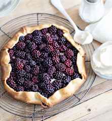 Menu à petit prix - Tarte aux mûres