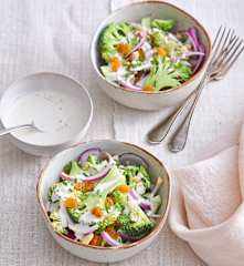 Salade de brocolis et sauce César