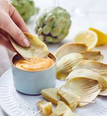 Frische Artischocken