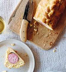 Saucisse de morteau briochée