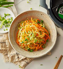 凉拌胡萝卜莴笋丝