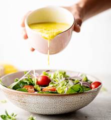 Vinagreta de jengibre y limón