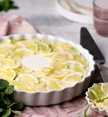 Cheesecake al limone e lime
