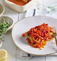 Mediterranean Herb Baked Fish