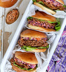 Sándwich de pulled pork