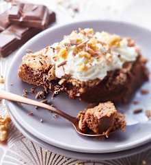 Fondant aux deux chocolats