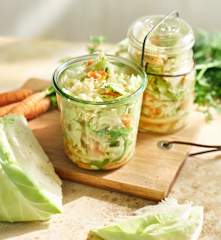 Pickled cabbage salad (Thermomix® Cutter, TM6)