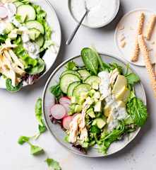 Avocado-Gurken-Salat