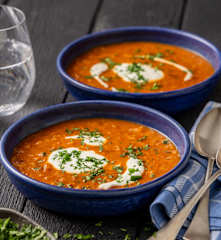 Burgenländische Krautsuppe mit Speck