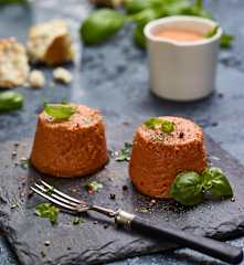 Rajčatovo-smetanová pěna