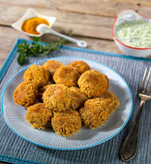 Polpette di tonno e curcuma