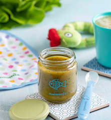 Purée z marchewki, ziemniaka i sałaty (od 6. miesiąca życia)