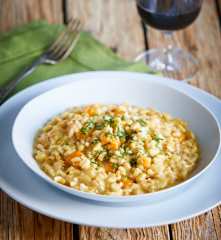 Buckwheat and Butternut Squash Risotto