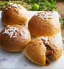 Brioches ripiene alle mele